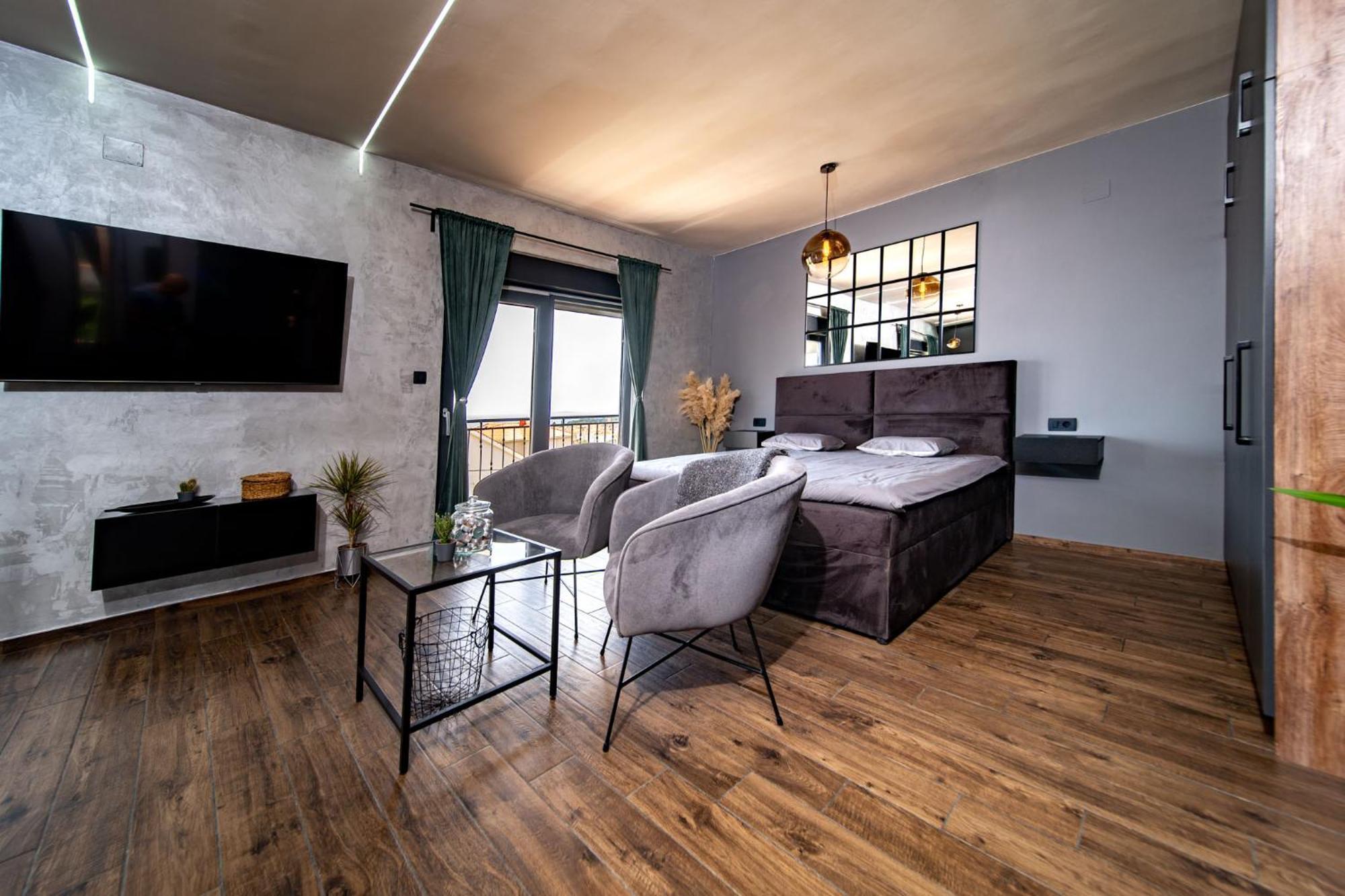 Modern Studio With A Beautiful View Rab Town Exterior foto